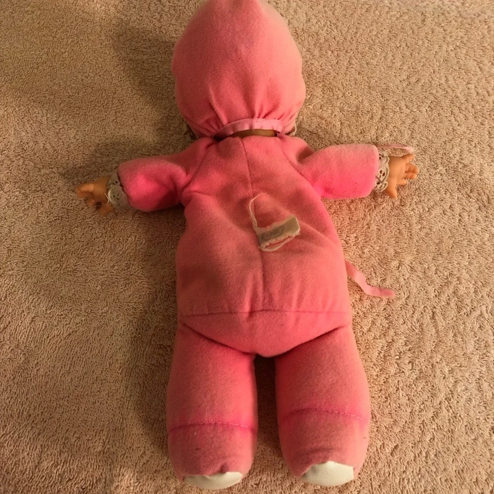 Vintage 1970 Mattel 10” Pink Baby Beans